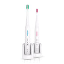 LANSUNG SN901 Ultrasonic Electric Toothbrush W/4 Pcs Replacement Heads Electronic Tooth Brush