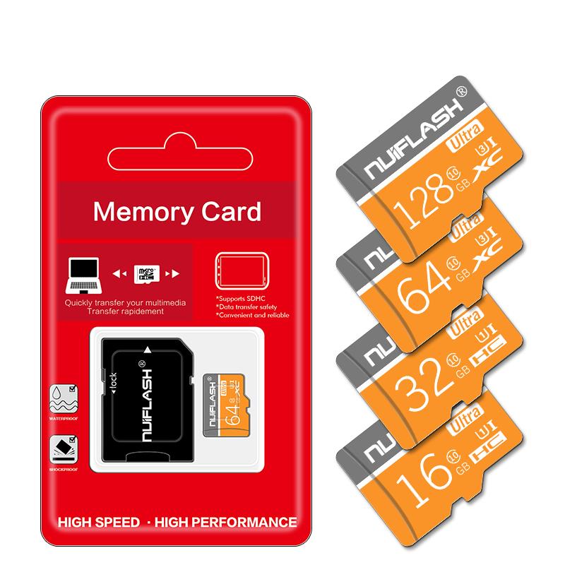 Nuiflash NF-TF 04 C10 Memory Card 16GB 32GB 64GB 128GB TF Card Data Storage Card for Phone Camera