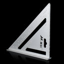 Aluminum Alloy 7 Inch Speed Square Layout Tool Rafter Triangle Ruler Woodworking Carpenters Marking Tool