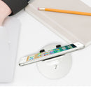 XGear S1 Metal 35 Degree Up Down Adjustable Cable Clip Desktop Stand Lazy Holder for Mobile Phone Tablet under 10 inch