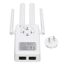 Four Antenna Router 300Mbps Signal Repeater Amplifier WR09 Wireless Wifi