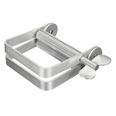 Y.F.M Aluminum Tube Toothpaste Squeezer Hair Salon Tools Dye Paint Barber Wringer Bathroom Silver