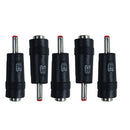 Power DC Jack Connector 5.5x2.1mm Female to 3.5x1.35mm Male Adapter