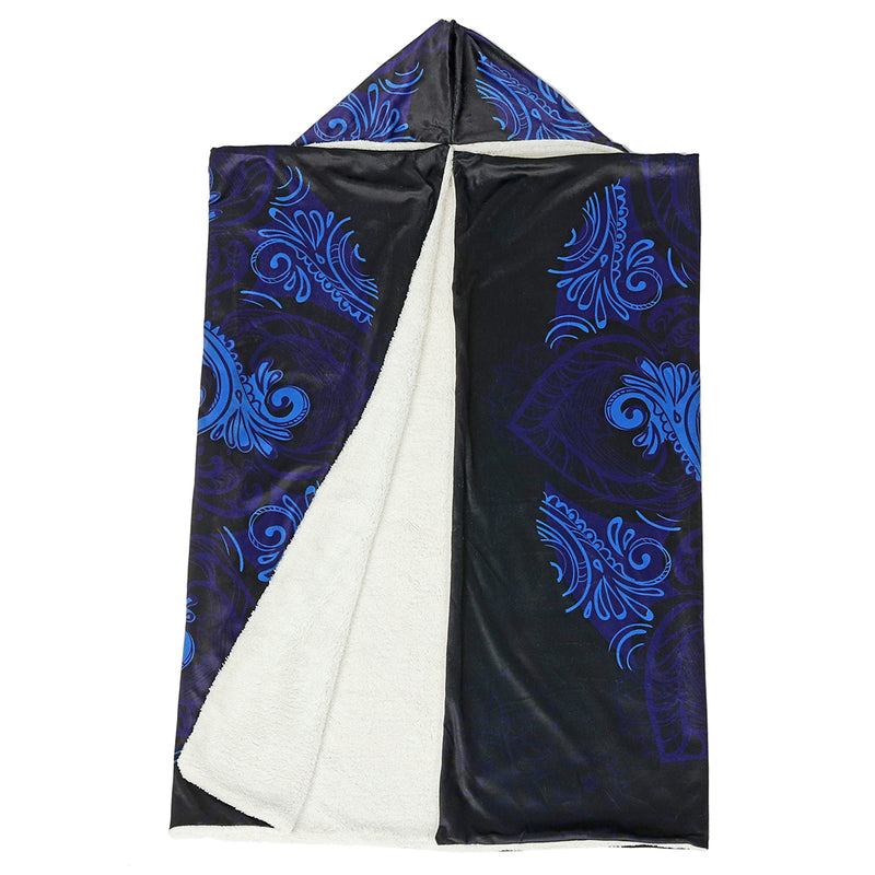 Hooded Throw Blankets Indian Ganesha Wearable Soft Warm Sleeping Sofa Bed Cover