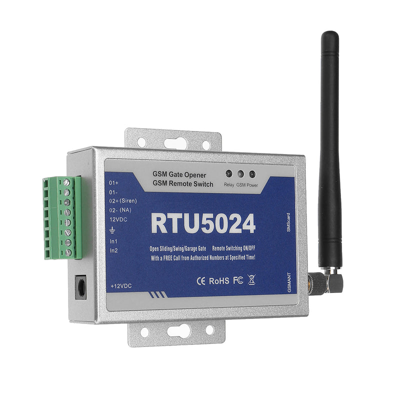 RTU5024 Upgrade 900/1800Mhz GSM Door Gate Opener Wireless Remote Control On/Off Switch Wireless Door Opener Operator Remote Controller
