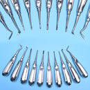 10Pcs Stainless Steel Dental Root Elevator Autoclavable for Dentist Tooth Extraction Dentel Tools kit