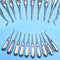 10Pcs Stainless Steel Dental Root Elevator Autoclavable for Dentist Tooth Extraction Dentel Tools kit