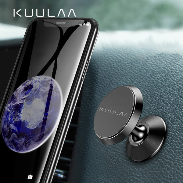 KUULAA Magnetic Air Vent Dashboard Car Phone Holder Car Mount for 4.0-6.8 Inch Smart Phone for iPhone for Samsung Xiaomi Redmi Note 10
