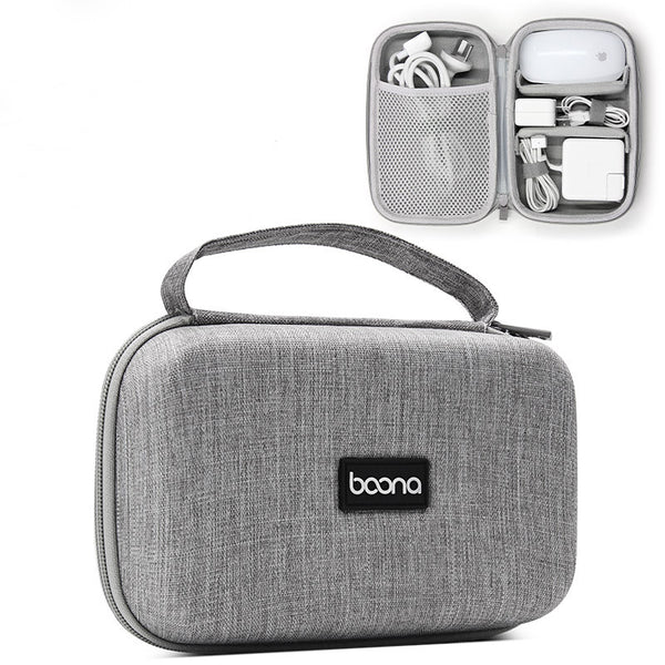 Boona 20cm*13cm Laptop Charger USB Cable Mouse Organizer Storage Bag