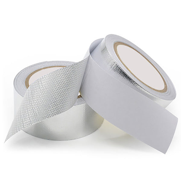 Aluminium Foil Tape Heat Insulation Duct Self Adhesive Repair 20-50mm x 25m Roll
