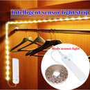 1M 2M 3M Battery Powered PIR Motion Sensor 2835 SMD LED Strip Light for Cabinet Kitchen Bedroom