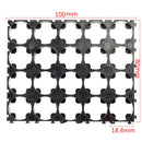 4x5 Cell 18650 lithium batteries Spacer ABS Plastic holder 100x80mm