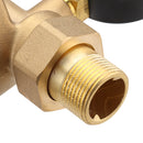 TMOK Water Pre Filter System 3/4" & 1" Brass Mesh Prefilter Purifier w/ Reducer Adapter & Gauge