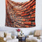 Art Brick Stone Pattern Psychedlic Tapestry Bedroom Bedspread Wall Hanging Throw
