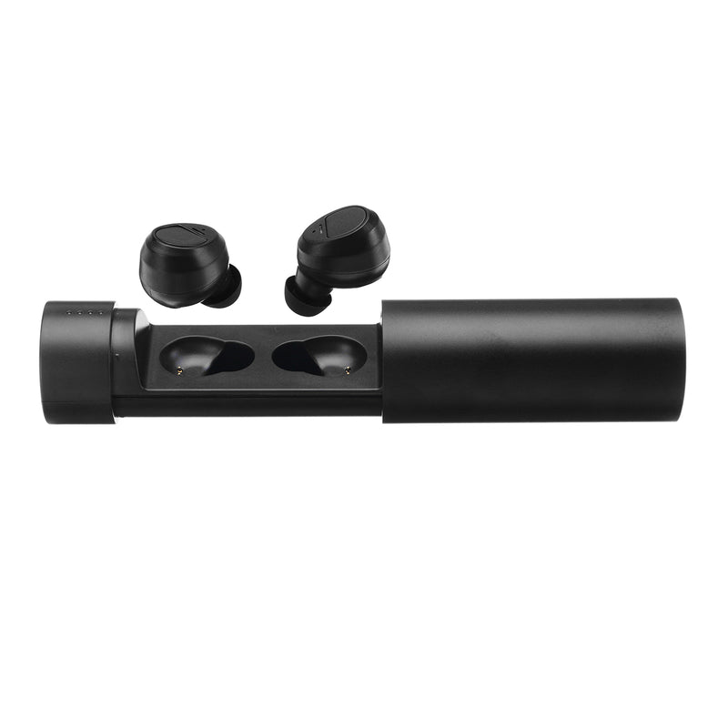 [True Wireless] HiFi Portable TWS bluetooth Earphone Stereo IPX4 Waterproof Earbud with Charging Box