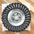 6/8 inch Steel Trimmer Head Garden Weed Steel Wire Brush Break-proof Rounded Edge Weed Trimmer Head