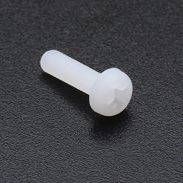 Suleve M3NH9 M3 Nylon Screw White Hex Screw Nut Nylon PCB Standoff Assortment Kit 300pcs