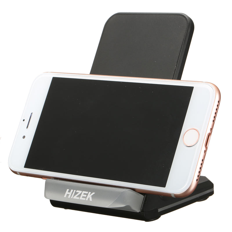 Hizek 10W QI Wireless Fast Charging Charger Pad Sellphone Dock Holder For iPhoneX 8/8Plus Samsung S8