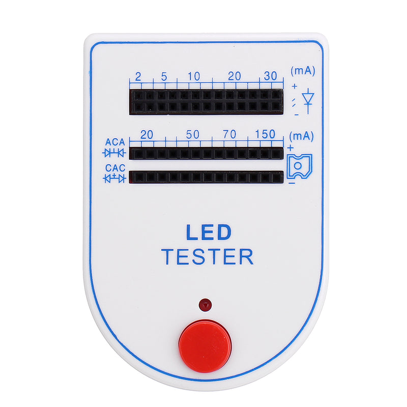 10pcs 2-150mA Mini Handy LED Test Lamp Box Tester for Light-emitting Diode Lamp Bulb Battery Tester Handy Device
