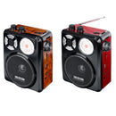 Bakeey 3.5mm AUX Full Band High Sensitivity FM AM Radio U Disk TF SD Portable Player With Flashlight Rechargeable