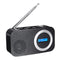 DAB Digital FM Radio bluetooth Speaker 3.5mm AUX Jack LCD Display Speaker