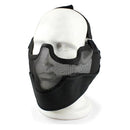 WoSporT MA-10 CS Protective Half Face Mask Fencing Tactical War Game Airsoft Outdooors