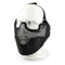 WoSporT MA-10 CS Protective Half Face Mask Fencing Tactical War Game Airsoft Outdooors