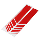 2pcs Car Rear View Mirror Cover Stickers Vinyl Stripe Decal Emblem KK for Mercedes