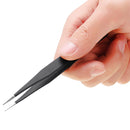 PARON Stainless Steel Anti-static Curved Straight Tip Forceps Precision Soldering Tweezer Electronic ESD Tweezers Tool ESD-10/ESD-11/ESD-12/ESD-13/ESD-14/ESD-15