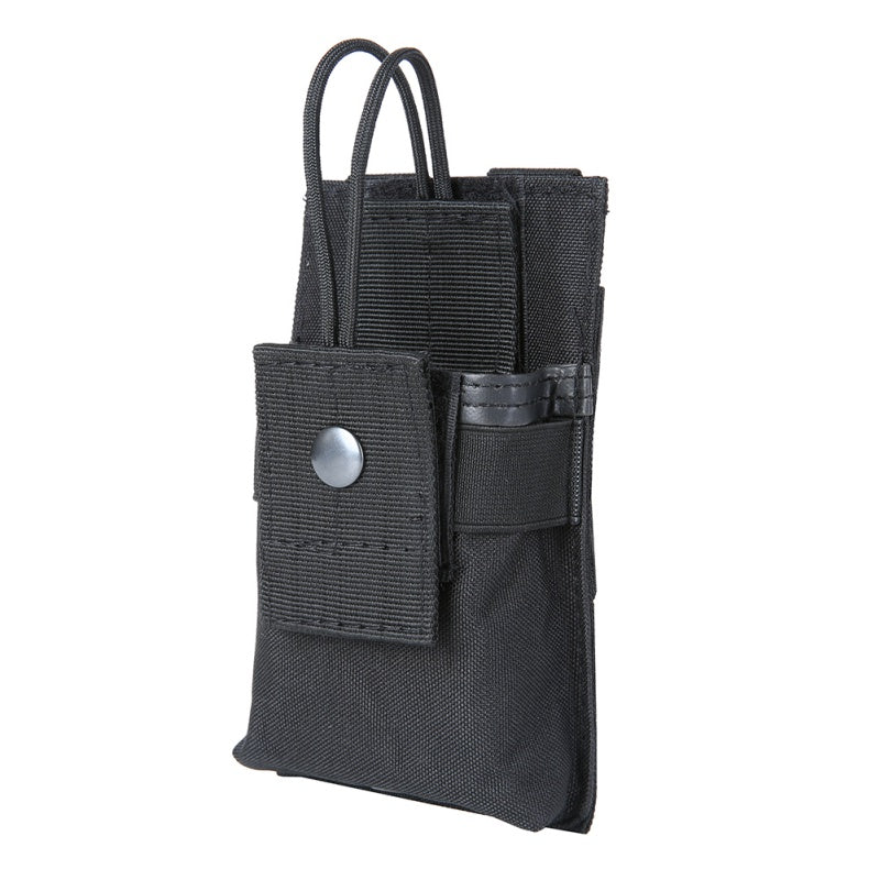 Bakeey Double-layer Sport Storage Pouch Multifunctional Outdoor Military Tactical Backpack Walkie Talkie Bag Hanging Bags Camping Hike Pouch Cell Phone Bag