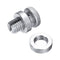20Pcs Electric Fence Line Clamp Double Threaded Connection Anti Loose