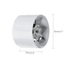 220V 100mm/4'' Round Exhaust Duct Vent Fan High Speed Ventilation Fan Kitchen Room