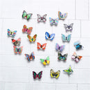 DIY LED Glowing 3D Butterfly Night Light Sticker Design Mural Home Wall Decal Decoration