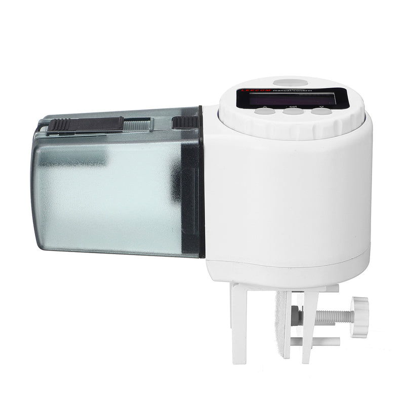 Automatic Auto Digital LCD Fish Food Feeder Timer For Aquarium Fish Tank Pond Feeding