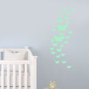 Honana DX-137 12PCS Fluorescent Glow Butterfly Wall Sticker