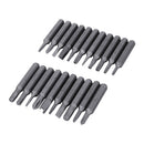 Yunzhong 22 in 1  T5-T9 H1.5-H3.0 Hexagon Head 1.0/2.0/3.0mm Slotted Bit Screwdriver