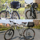 WHEEL UP 26L Rainproof Bicycle Rear Rack Seat Saddle Bag Cycling Bike Tail Storage Bag Bike Bag
