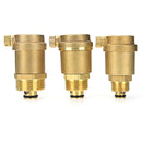 TMOK TK901 Brass Automatic Air Vent Valve Exhaust Safety Pressure Relief Valve for Water Heater HVAC Pipeline System