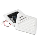 Side Air Ventilation 12V Fridge Vent Fan RV Trailer Caravan Motorhome Accessory