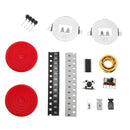 DIY LED Luminous Fingertip Gyroscope Kit Rotating Finger Gyro Display Text Pattern Electronic Production Kit
