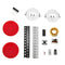 DIY LED Luminous Fingertip Gyroscope Kit Rotating Finger Gyro Display Text Pattern Electronic Production Kit