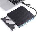 2-In-1 Type-C USB 3.0 External DVD CD VCD Burner RW SVCD Drive Player Optical Drive
