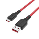 3 x Blitzwolf BW-TC19 5A SuperCharge QC3.0 USB Type-C Charging Data Cable 1.8m/6ft for HUAWEI P30 Pro Mate20 Pro P20 Nova 5i P10