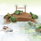 Aquarium Tank Turtle Reptile Basking Terrace Island Platform House Dock Pier Decorations