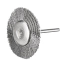 30pcs Stainless Steel Wire Brush Set Cleaner Polishing Brushes Cup Wheel For Dremel Rotary Tool