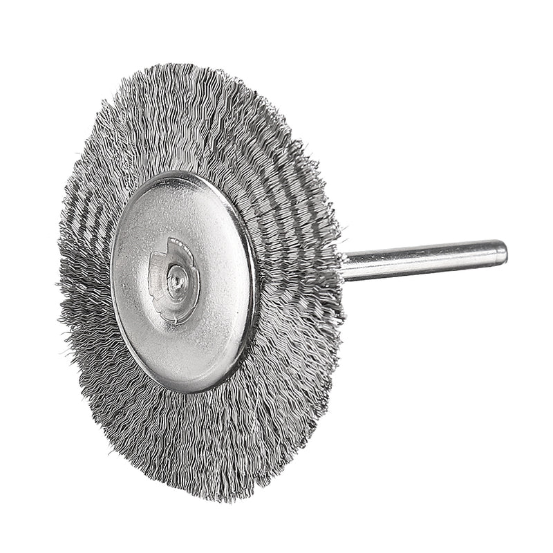 30pcs Stainless Steel Wire Brush Set Cleaner Polishing Brushes Cup Wheel For Dremel Rotary Tool