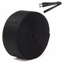 5cmx10m Black Nylon Fabric Webbing Tape For Making Strapping Belting Bag Strap