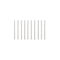 10pcs 3.175mm Shank 0.2-0.9mm HSS Twist Drill Bits