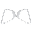 2Pcs Car Front Door Speaker Sound Cover Trim Ring Stainless Steel for BMW 1 Series F20 2012-2017