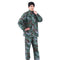 Camouflage Adult Raincoat Suit Poncho Motorcycle Hiking Rainwear Outdoor Tops+Pants